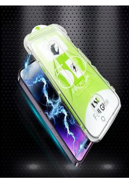 iPhone 17 Pro Max Uyumlu Uygulama Aparatlı 5d Magic Şeffaf Cam Ekran Koruyucu modelleri