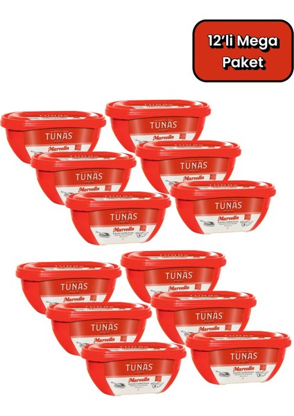 Marvella 12 Adet 350 gr Kakaolu Fındık Kreması