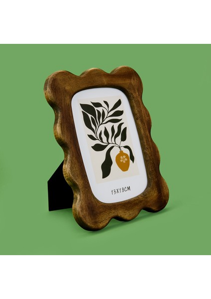 Deco Wavy Çerçeve - Kahverengi - 13X18 cm modelleri