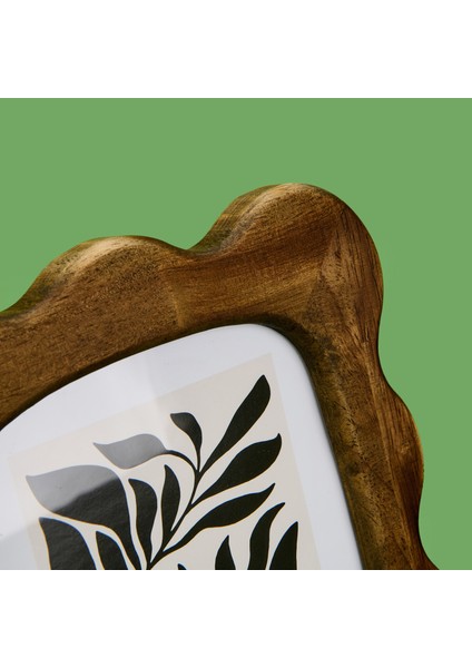 Deco Wavy Çerçeve - Kahverengi - 13X18 cm fırsatları