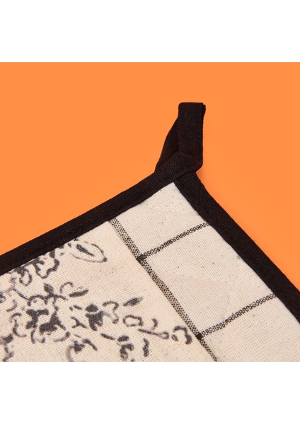 Myhome Evora Tutaç - Ekru / Siyah - 15X20 cm modelleri