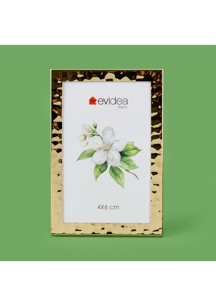 Deco Palermo Metal Fotoğraf Çerçevesi - Gold - 10X15 cm