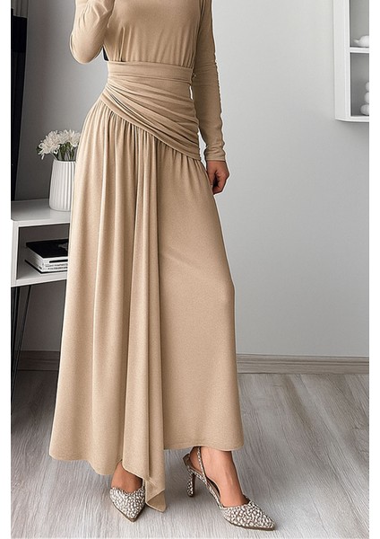 Kadın Candy Kumaş Tesettür Elbise NMS047 fiyatları