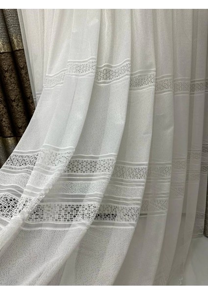 Nivemeshome Jewel 1/3 Sık Pileli Tül Perde Apm indirimleri