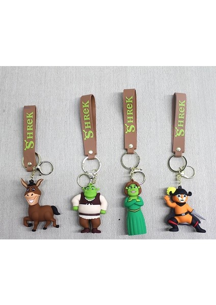 Shrek Silikon Anahtarlık ALK4267 ( Lisinya )