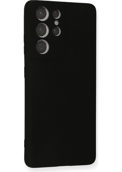 Newface Samsung Galaxy S21 Ultra Kılıf Nano Içi Kadife Silikon - Siyah fiyatları
