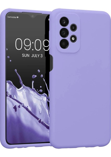 Newface Samsung Galaxy A23 4g Kılıf First Silikon - Lila