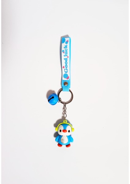 Anahtarlık Kulaklıklı Sevimli Ördek