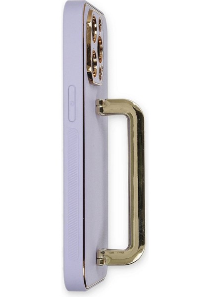 Newface iPhone 13 Pro Max Kılıf Coco Elit Kapak - Lila fırsatları