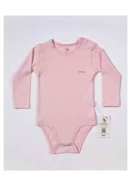 Basic Uzun Kol Body Pembe