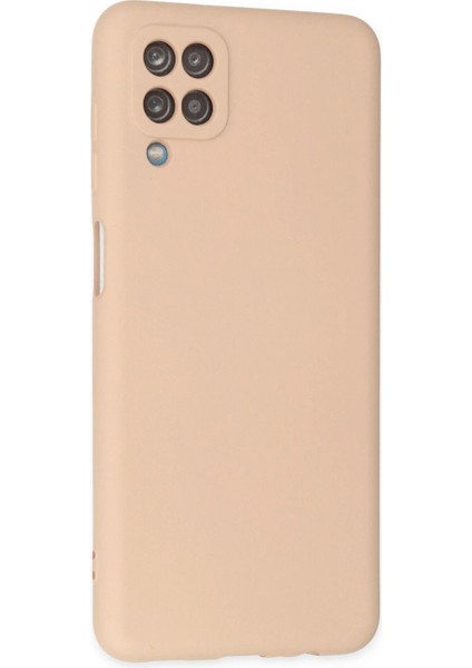 Newface Samsung Galaxy A12 Kılıf Nano Içi Kadife Silikon - Pudra fiyatları
