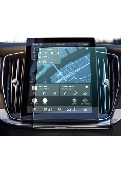 Volvo S 90 8,7 Inç Navigasyon Uyumlu 9h Nano Ekran Koruyucu