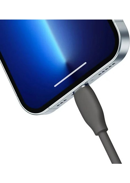 Baseus Jelly Liquid Silica Gel 20W Type-C To iPhone Lightning Hızlı Şarj ve Data Kablosu 1.2M-(1903)