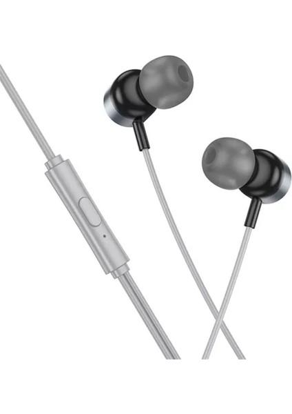 Hoco M122 Kulakiçi Mikrofonlu Kablolu Metal Type-C KULAKLIK-(1903)