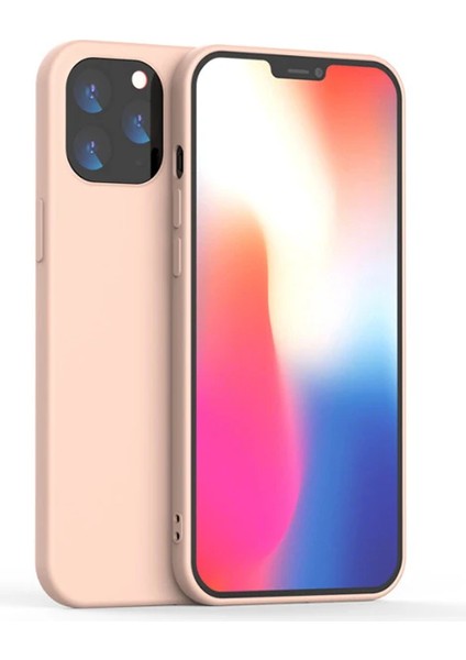 iPhone 12 Mini 5.4 Lansman Kılıf Içi Kadife Soft Silikon KILIF-(1903)