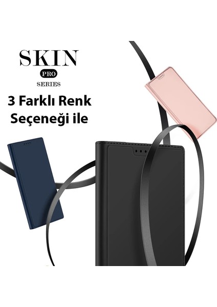 Dux Ducis Xiaomi Poco X5 5g Kılıf Skin Pro Series Flip Cover Kapaklı KILIF-(1903) modelleri