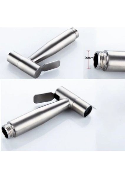 Ally 304 Paslanmaz Çelik Musluk Seti El Tuvalet Sprey TABANCASI-(1903) fırsatları