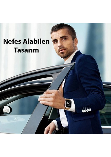 Dux Ducis Apple Watch 42/44/45MM Için Milanese Premium Milano Loop Kayış KORDON-(1903) indirimleri