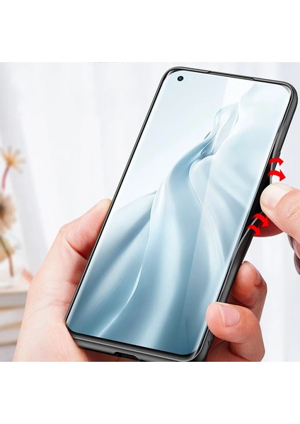 Dux Ducis Fino Serisi Xiaomi Mi 11 Kılıf Premium Dokuma Silikon KILIF-(1903)