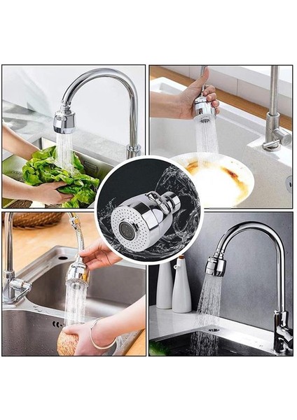 SN-27114 2 Kademeli Tasarruflu Musluk Başlığı 360 Derece fiyatları