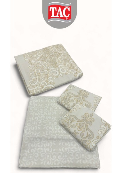 Angel Krem Pamuk Saten Çift Kişilik Nevresim Takımı fiyatları