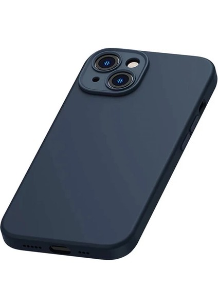 Baseus Liquid Silica Gel iPhone 14 6.1 Silikon Kılıf + Tempered Ekran Koruyucu SET-(1903)