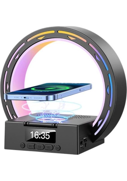 MV-25163 Bluetooth Taşınabilir Hoparlör Kablosuz Telefon Standlı Şarjlı fiyatları