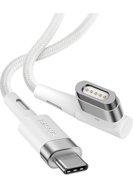 Baseus Zinc Manyetik L Uçlu 60W Macbook Hızlı Şarj Güç Kablosu 2M-(1903)