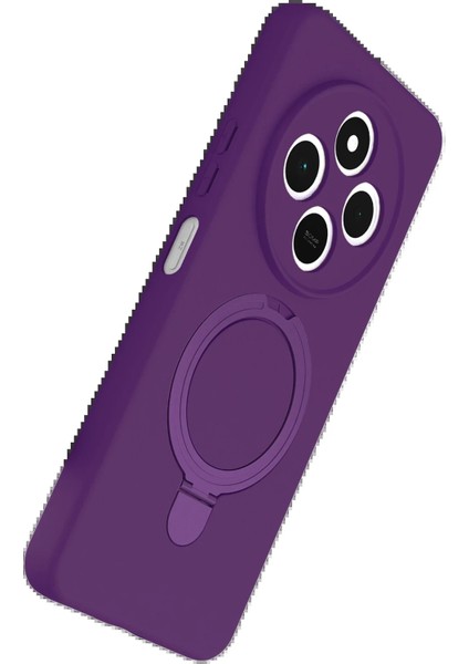 CPT05 Xiaomi Redmi 14C Regal Magsafe Standlı Kapak - Derin Mor fırsatları