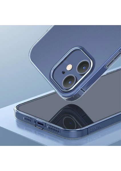 Baseus Simple Case Iphone 12 Mini 5.4 Ince Silikon Şeffaf KILIF-(1903) indirimleri