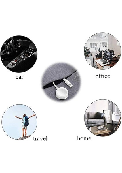 Ally 2in1 Apple Watch Şarj- Iphone USB Şarj KABLOSU-(1903) indirimleri