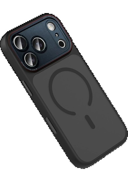 CPT05 Apple iPhone 17 Pro Max West Magsafe Kapak - Siyah fırsatları