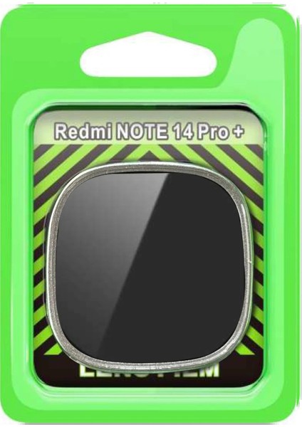 CPT05 Xiaomi Redmi Note 14 Pro Plus Raze Metal Kamera Lens - Gümüş