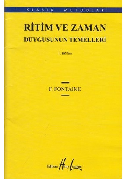 Ritim ve Zaman Duygusunun Temelleri - 1