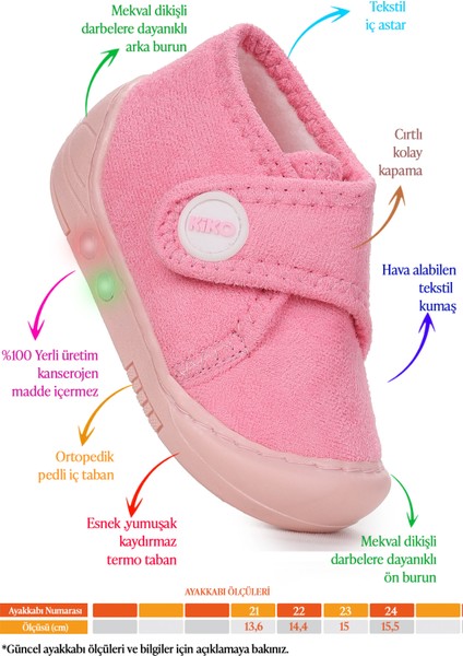 Petri Günlük Işıklı Kız Bebek Ev Okul Kreş Panduf fiyatları