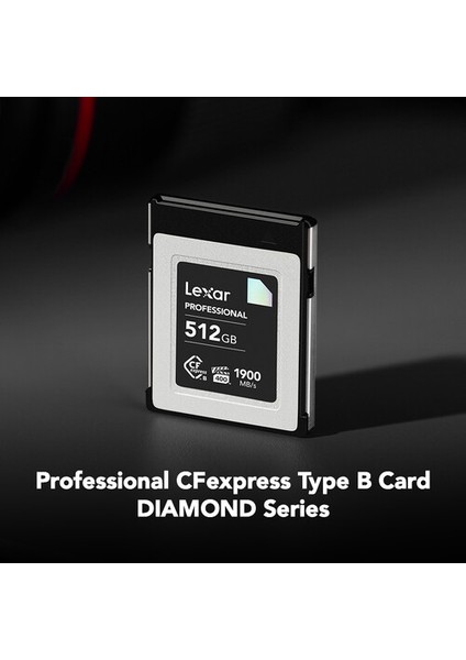 512GB Cfexpress Dıamond Serisi 1900MB/S Type B Hafıza Kartı fiyatları