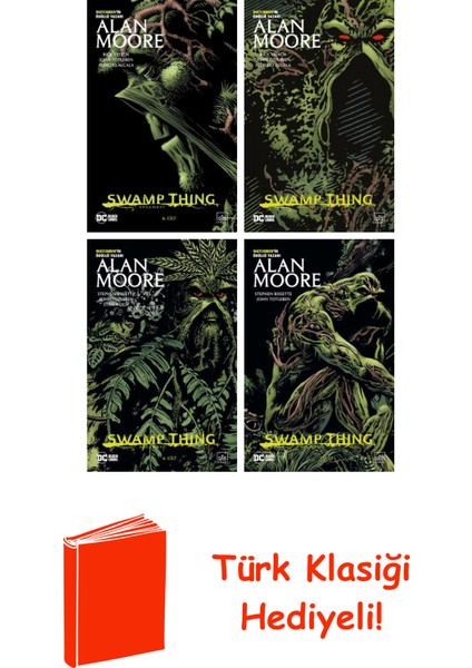 Alan Moore 4 Kitap Seti + Türk Klasiği Hediye