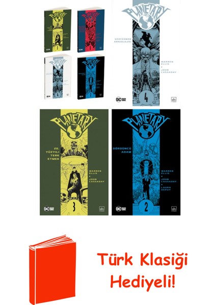Warren Ellis 4 Kitap Seti + Türk Klasiği Hediye