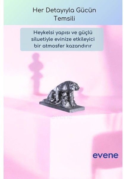 Dekoratif Obje Biblo Ev Dekorasyon Heykel Salon Masa Üstü Süs Eşyası Altın Model 59 fiyatları