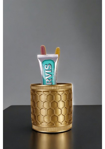 Diş Fırçalığı Diş Fırçalık Diş Fırçası Standı Diş Fırçası Tutucu Siyah Renk Model 81