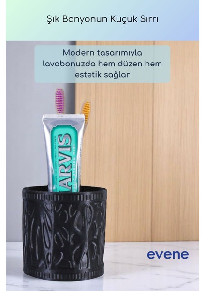 Diş Fırçalığı Diş Fırçalık Diş Fırçası Standı Diş Fırçası Tutucu Altın Eskitme Model 76 fiyatları