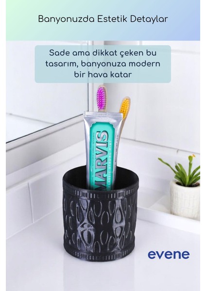 Diş Fırçalığı Diş Fırçalık Diş Fırçası Standı Diş Fırçası Tutucu Altın Eskitme Model 76 indirimleri