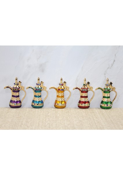 Figürü Mini Ibrik Svarovski Taşlı