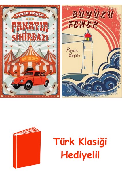 Pınar Göçer 2 Kitap Seti + Türk Klasiği Hediye