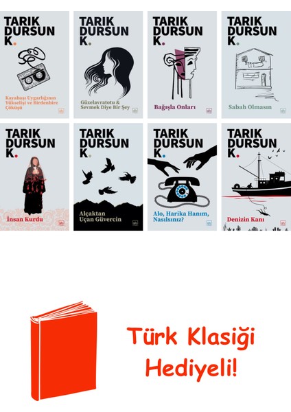 Tarık Dursun K. 8 Kitap Seti + Türk Klasiği Hediye