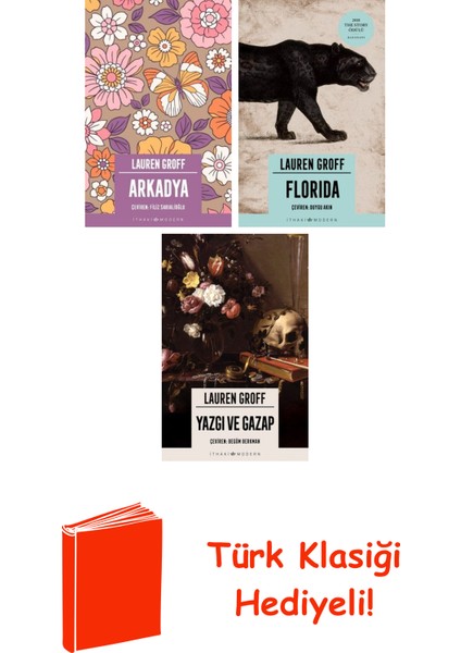 Lauren Groff 3 Kitap Seti + Türk Klasiği Hediye
