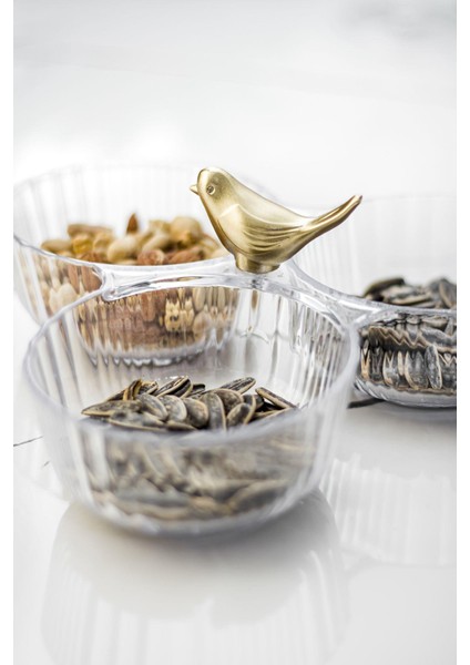 sky akrilik gold kuşlu çerezlik sunumluk şekerlik şeffaf ( cam & porselen değildir ) modelleri