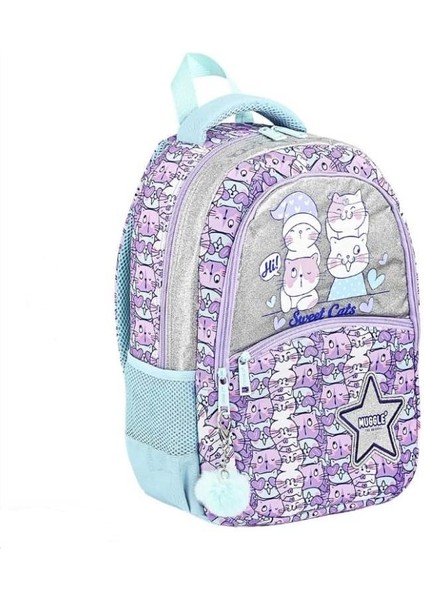 Meow Ilkokul Çantası 3 Lü Set 9063