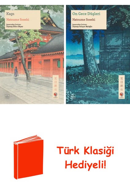 Natsume Soseki 2 Kitap Seti + Türk Klasiği Hediye