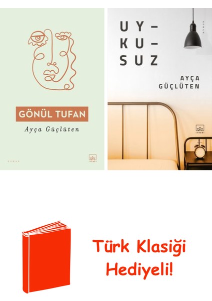 Ayça Güçlüten 2 Kitap Seti + Türk Klasiği Hediye